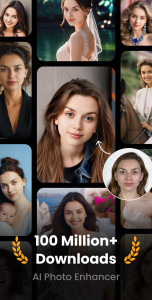اسکرین شات 2 برنامه UpFoto - AI Photo Enhancer