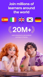اسکرین شات 8 برنامه Praktika – AI Language Tutor