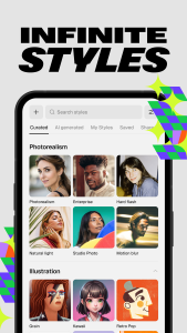 اسکرین شات 4 برنامه Recraft: AI Images and Videos