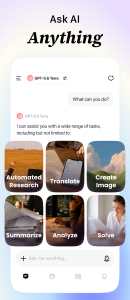 اسکرین شات 2 برنامه Sider: Chat & Work with All AI