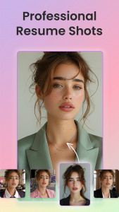 اسکرین شات 2 برنامه ReShot - AI Headshot Generator