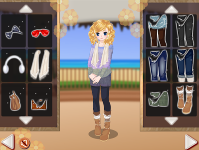 Anime girl : dress up and makeup game   |