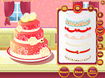 اسکرین شات 2 بازی Sweet Wedding Cake Maker Games