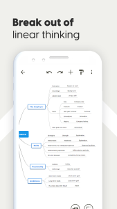 اسکرین شات 4 برنامه Mind Map Maker - Mindomo
