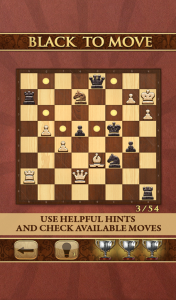 اسکرین شات 3 بازی Mate in One Move: Chess Puzzle