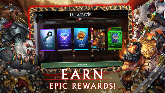 اسکرین شات 5 بازی Gems of War - Match 3 RPG