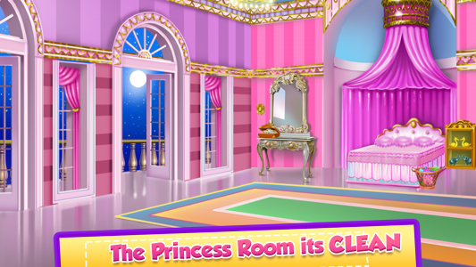 اسکرین شات 4 برنامه Little Princess Castle Room