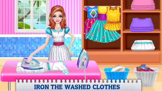 اسکرین شات 4 بازی Mommy's Laundry Day