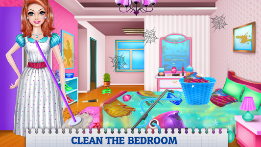 اسکرین شات 2 بازی Mommy's Laundry Day