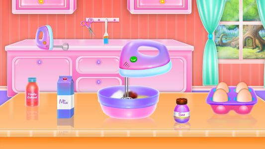 اسکرین شات 3 بازی Unicorn Cake Cooking