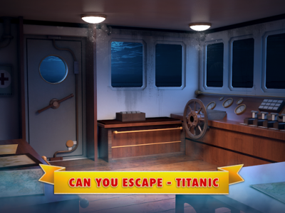 اسکرین شات 1 بازی Can You Escape - Titanic