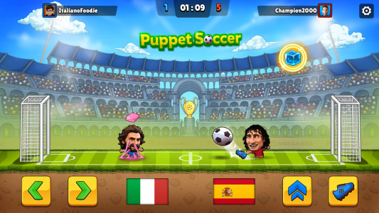 اسکرین شات 3 بازی Puppet Soccer - Football