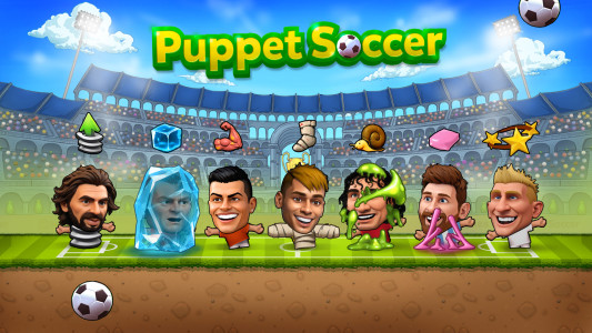 اسکرین شات 4 بازی Puppet Soccer - Football