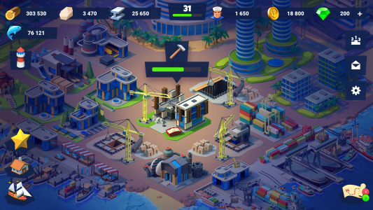 اسکرین شات 8 بازی Sea Port: Cargo Boat Tycoon