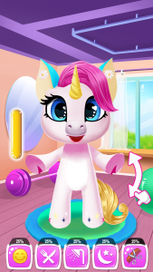 اسکرین شات 7 برنامه My Little Unicorn: Virtual Pet