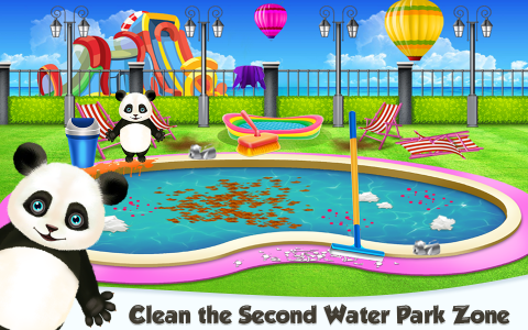 اسکرین شات 6 بازی Water Park Cleaning