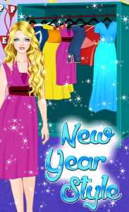 اسکرین شات 3 بازی Princess Makeup New Year Style