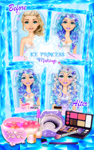 اسکرین شات 3 بازی Ice Princess Makeup