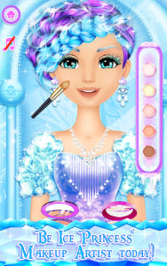 اسکرین شات 4 بازی Ice Princess Makeup