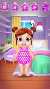 اسکرین شات 5 برنامه Baby Girl Caring: Animal Dress