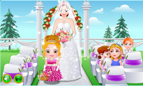 اسکرین شات 1 بازی Baby Hazel Flower Girl