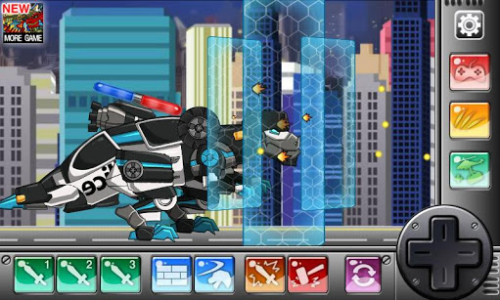اسکرین شات 2 بازی Dino Robot - Tarbo Cops