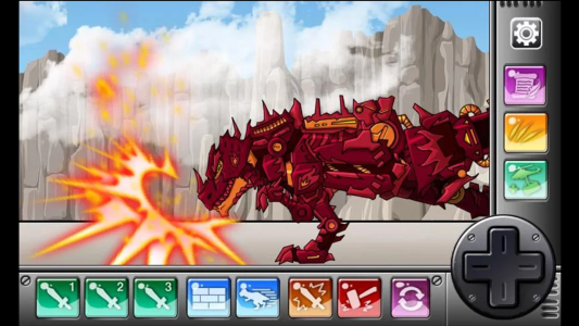 اسکرین شات 2 بازی Fire Tyrannosaurus- Dino Robot