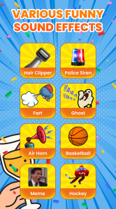 اسکرین شات 1 برنامه Air Horn Fart Prank Sounds