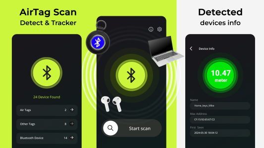 اسکرین شات 7 برنامه AirTag Scan: Bluetooth Tracker