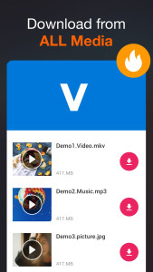 اسکرین شات 2 برنامه All Video Downloader