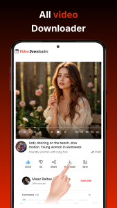 اسکرین شات 2 برنامه All video downloader and saver