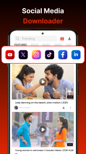 اسکرین شات 1 برنامه All video downloader and saver