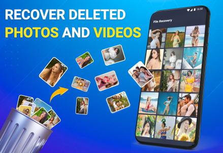 اسکرین شات 1 برنامه Photo Recovery - File Recovery