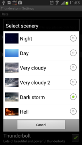 اسکرین شات 8 برنامه Thunderstorm Chicago - LWP