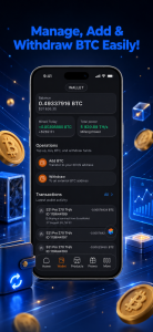 اسکرین شات 5 برنامه ECOS: Bitcoin & Crypto Mining