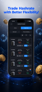 اسکرین شات 4 برنامه ECOS: Bitcoin & Crypto Mining