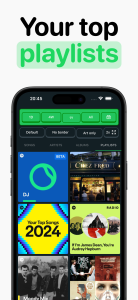 اسکرین شات 4 برنامه Trackify for Spotify Stats