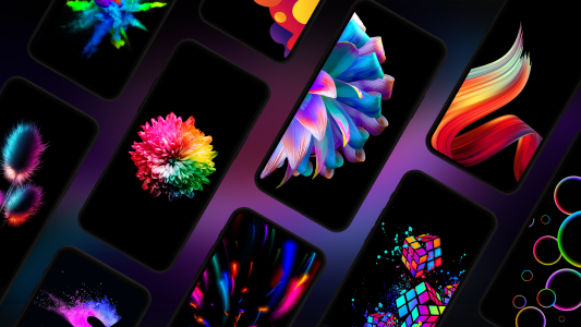 اسکرین شات 1 برنامه AMOLED Wallpapers 4K
