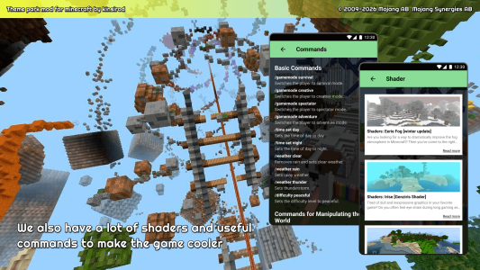 اسکرین شات 4 برنامه Amusement park for minecraft