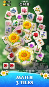 اسکرین شات 5 بازی Zen Blossom: Flower Tile Match