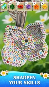 اسکرین شات 2 بازی Zen Blossom: Flower Tile Match