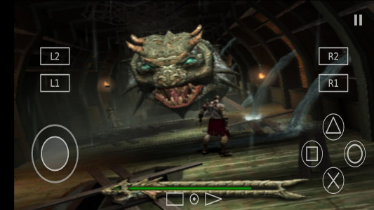 اسکرین شات 4 بازی شبیه ساز خدای جنگ 1 دوبله