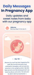 اسکرین شات 2 برنامه HiMommy: Pregnancy Tracker