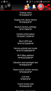 اسکرین شات 3 برنامه Mobile Hack Codes