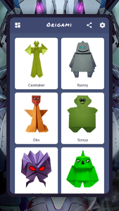 اسکرین شات 3 برنامه Origami robot, DIY paper craft