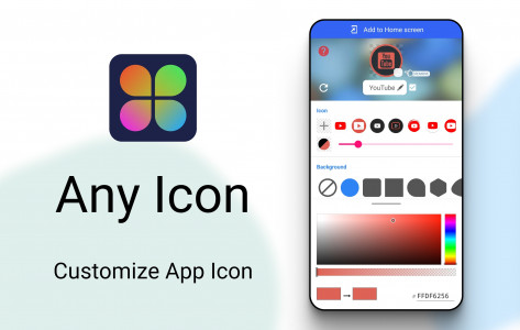اسکرین شات 1 برنامه Icon Changer