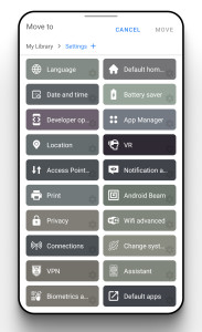 اسکرین شات 4 برنامه Links-Shortcut Manager
