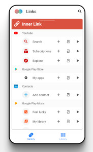 اسکرین شات 6 برنامه Links-Shortcut Manager