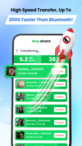 اسکرین شات 6 برنامه AnyShare – Rapid File Transfer