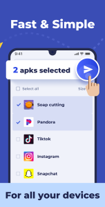 اسکرین شات 2 برنامه Apk Share - Bluetooth Transfer